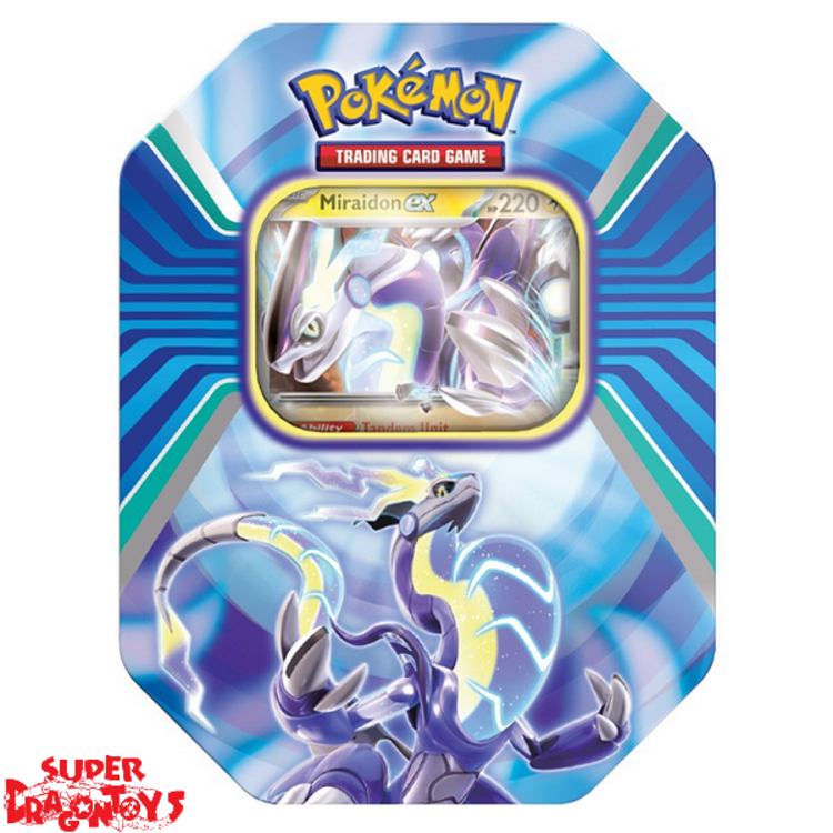 POKEMON TCG - TIN BOX [SCARLET & VIOLET] "MIRAIDON" - ENGLISH EDITION