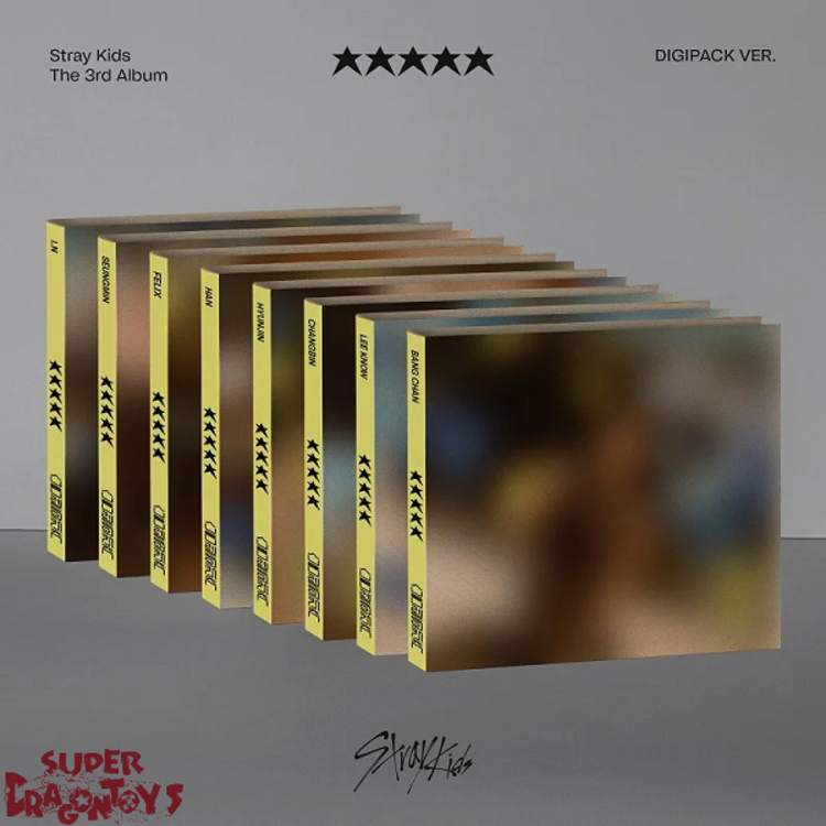 STRAY KIDS (스트레이 키즈) - ★★★★★ (5-STAR) - [DIGIPACK VER.] - 3RD ALBUM