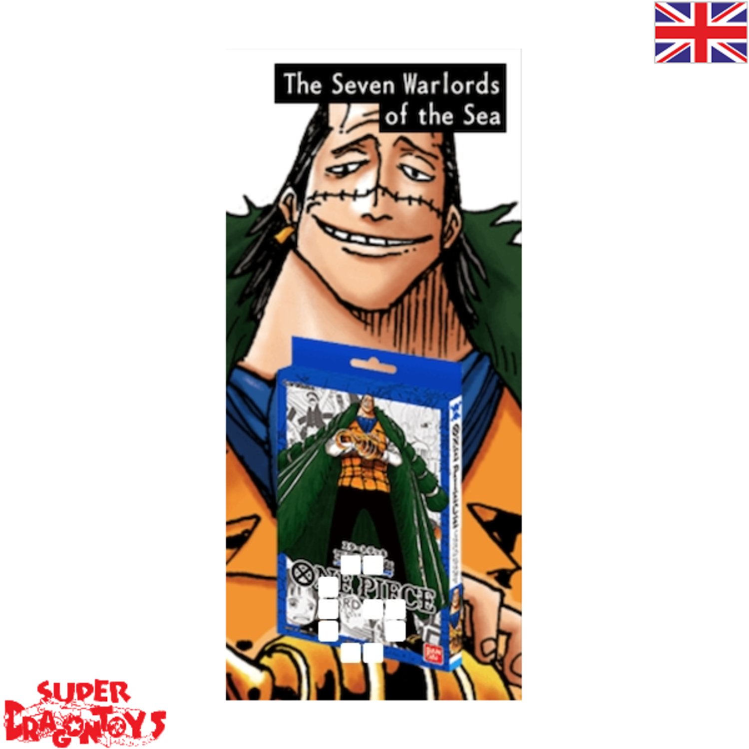 ONE PIECE TCG STARTER DECK [ST03] "THE SEVEN WARLORDS" ENGLISH