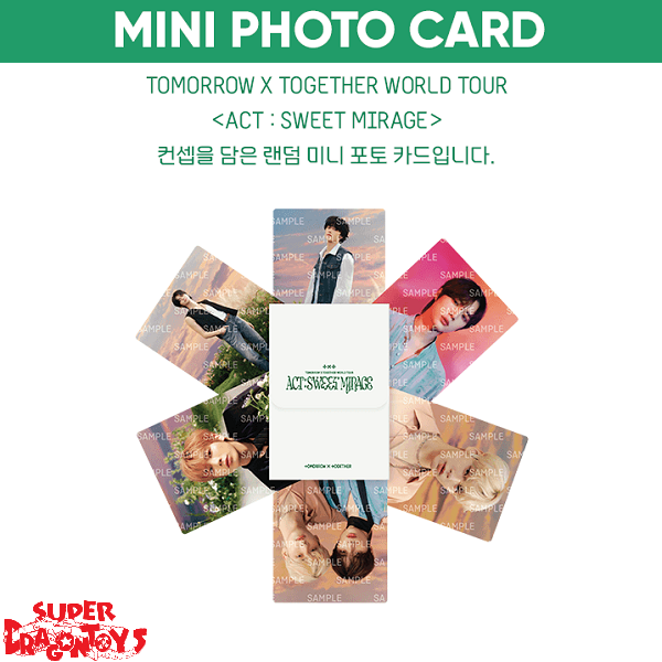 TXT ACT:SWEET MIRAGE ミニフォト ボムギュ トレカ TOMORROW X TOGETHER - TXT ACT:SWEET MIRAGE ミニフォト