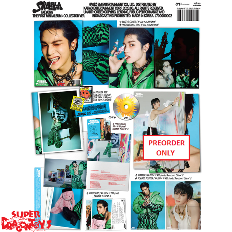 TAEYONG (이태용) [NCT] - SHALALA - [COLLECTOR VER.] - 1ST MINI ALBUM