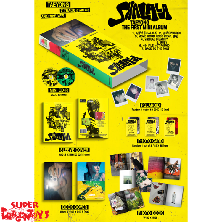 TAEYONG (이태용) [NCT] - SHALALA - [ARCHIVE VER.] - 1ST MINI ALBUM