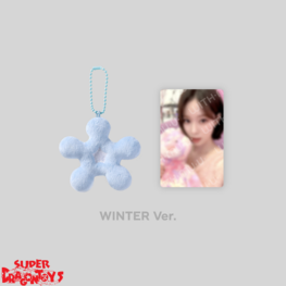 AESPA (에스파) - "COME TO MY ILLUSION" SYMBOL DOLL KEYRING SET [WINTER] - OFFICIAL [2023 POP-UP STORE] MD