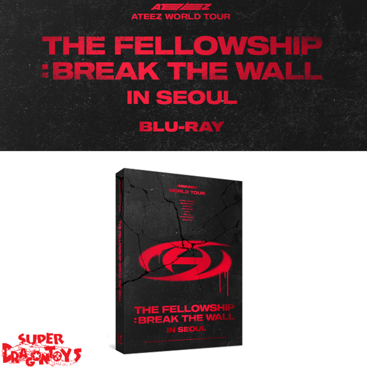 ATEEZ (에이티즈) - WORLD TOUR [THE FELLOWSHIP : BREAK THE WALL] IN SEOUL - [2BLU-RAY + PHOTOBOOK] PACKAGE