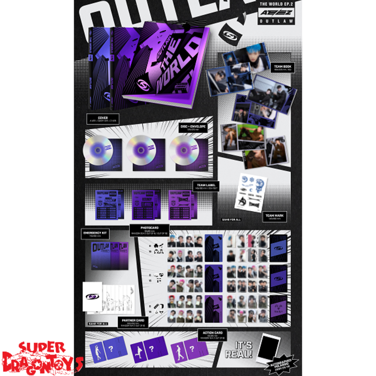 ATEEZ (에이티즈) - THE WORLD EP.2 : OUTLAW - ALBUM