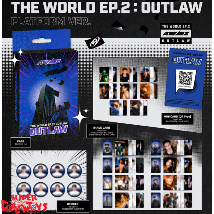ATEEZ (에이티즈) - THE WORLD EP.2 : OUTLAW - [PLATFORM VER.] - ALBUM