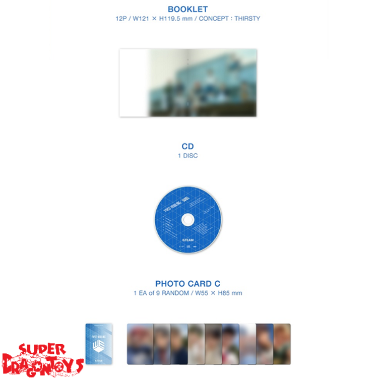 &TEAM (エンティーム) - FIRST HOWLING : WE - 2ND EP (JAPANESE STANDARD EDITION)