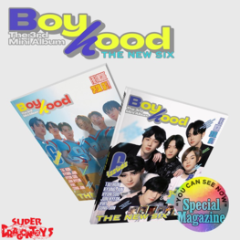 THE NEW SIX (TNX) - BOYHOOD - 3RD MINI ALBUM + [ON-PACK FOLDED POSTER]