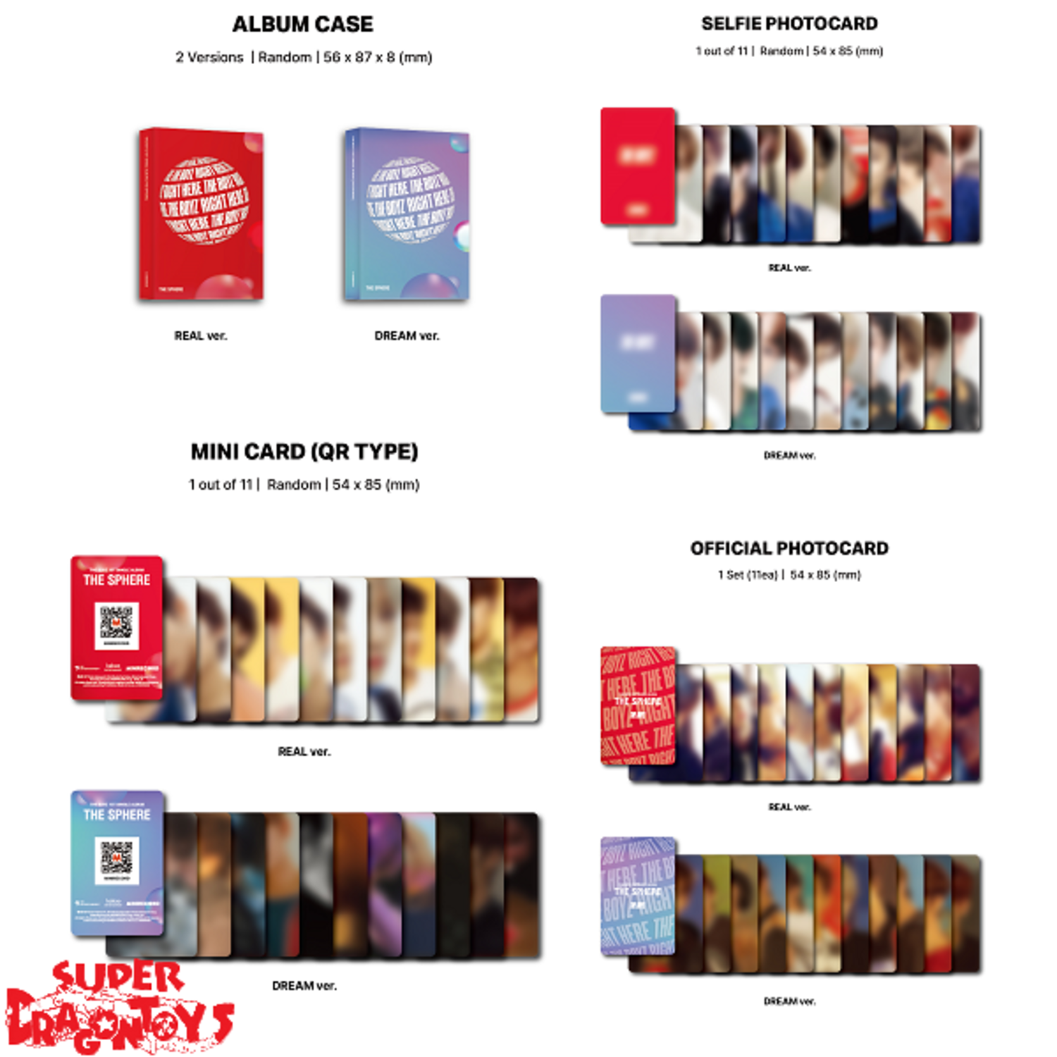 THE BOYZ (더보이즈) - THE SPHERE - 1ST SINGLE ALBUM (PLATFORM VER 