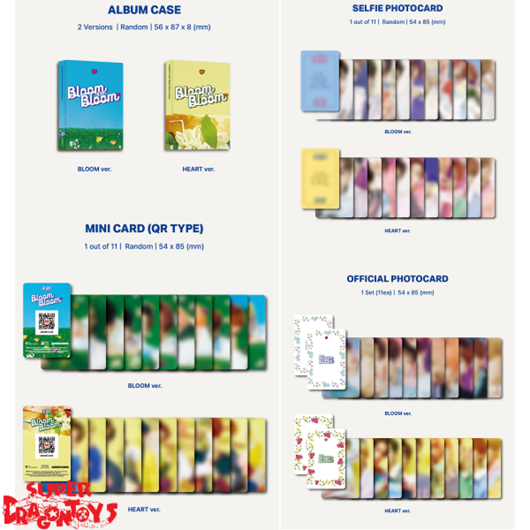 THE BOYZ (더보이즈) - BLOOM BLOOM - 2ND SINGLE ALBUM (PLATFORM VER.)