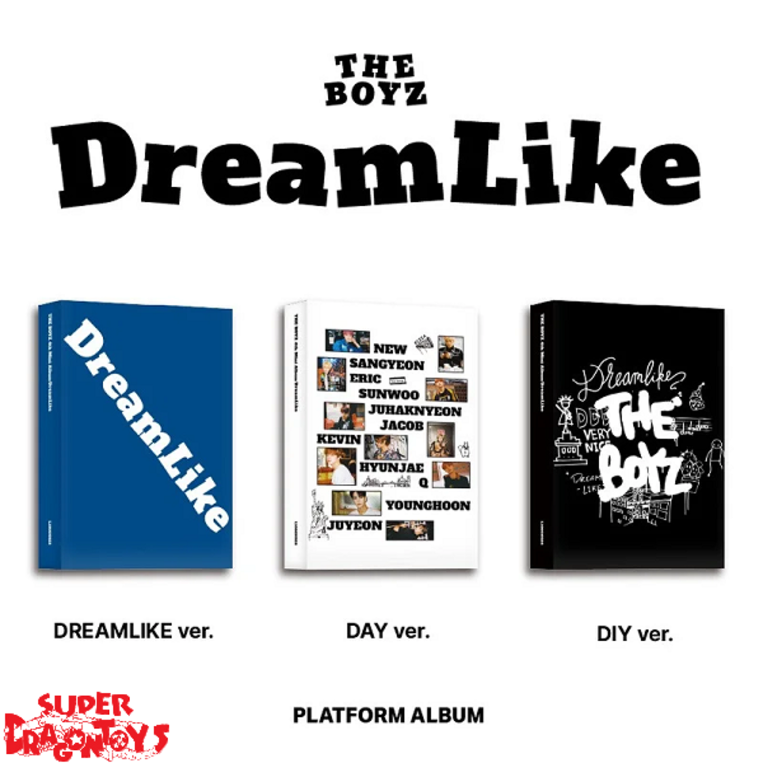 THE BOYZ (더보이즈) - DREAMLIKE - 4TH MINI ALBUM (PLATFORM VER