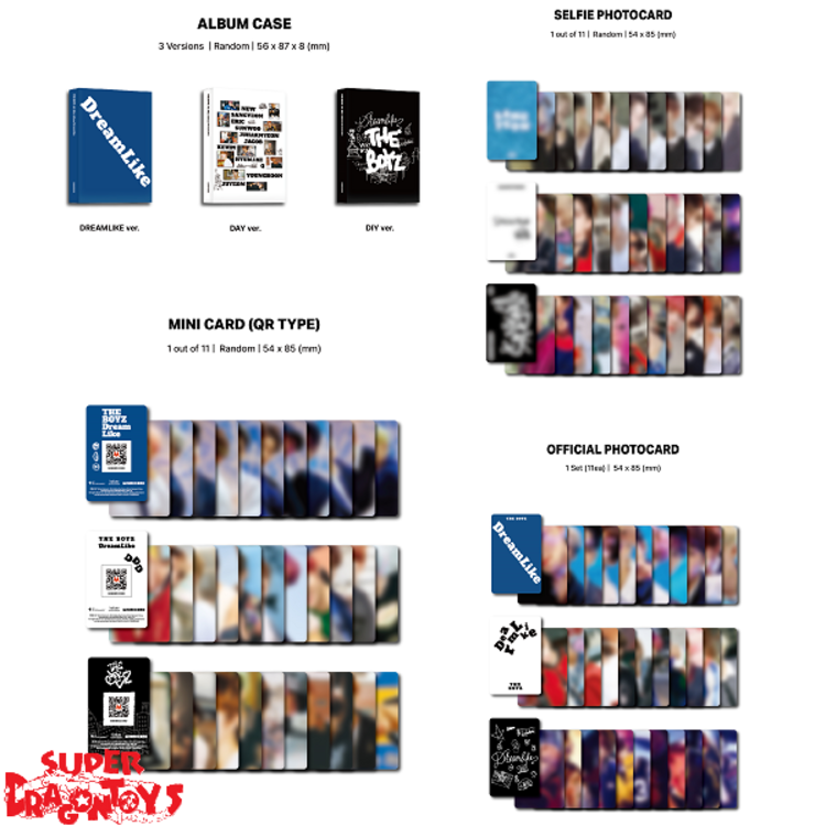 THE BOYZ (더보이즈) - DREAMLIKE - 4TH MINI ALBUM (PLATFORM VER.)