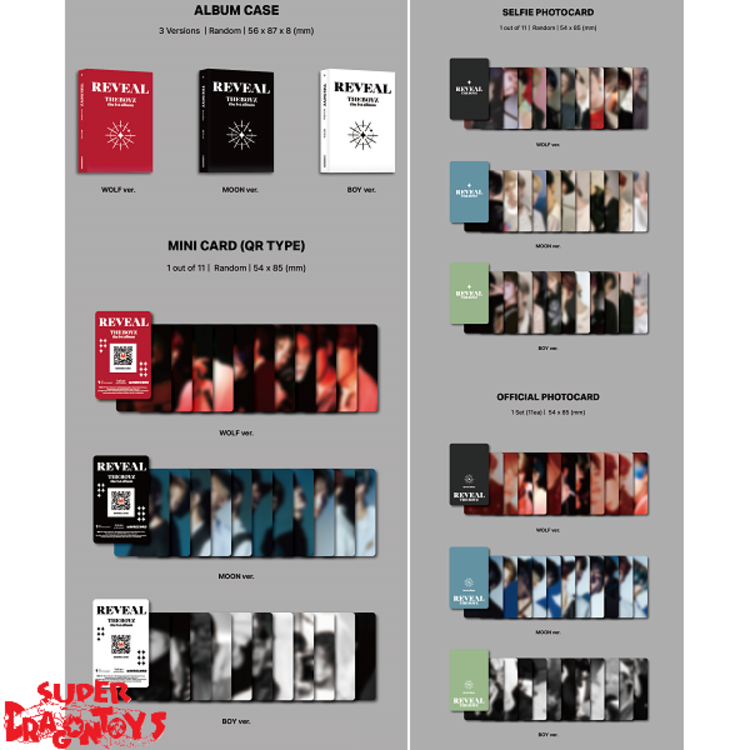 THE BOYZ (더보이즈) - REVEAL - 1ST ALBUM (PLATFORM VER.)