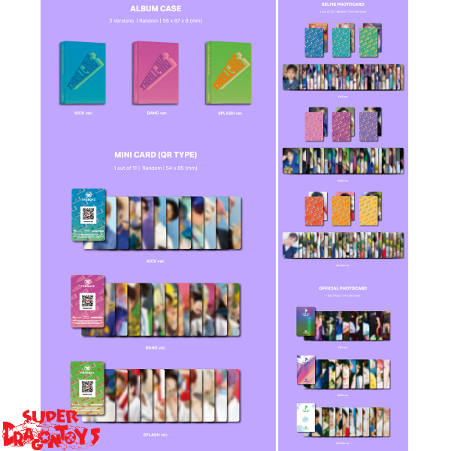 THE BOYZ (더보이즈) - THRILL-ING - 6TH MINI ALBUM (PLATFORM