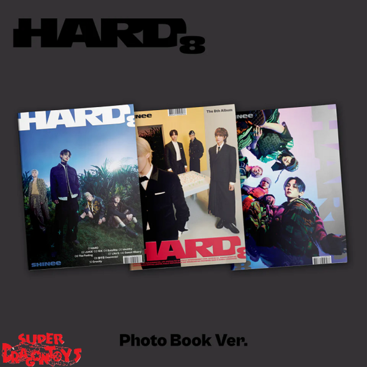 SHINEE (샤이니) - HARD - [PHOTOBOOK VER.] - 8TH ALBUM