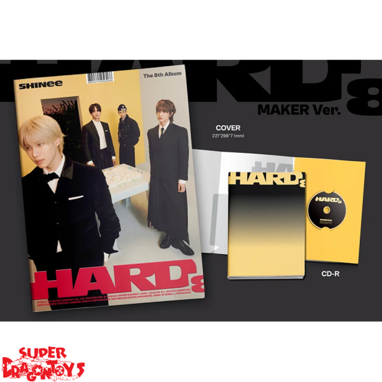 SHINEE (샤이니) - HARD - [PHOTOBOOK VER.] - 8TH ALBUM