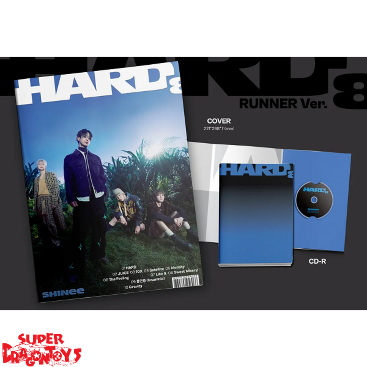 SHINee　アルバム各種 SHINee｜韓国8枚目のフルアルバム『HARD』で約2年2ヶ月振りの
