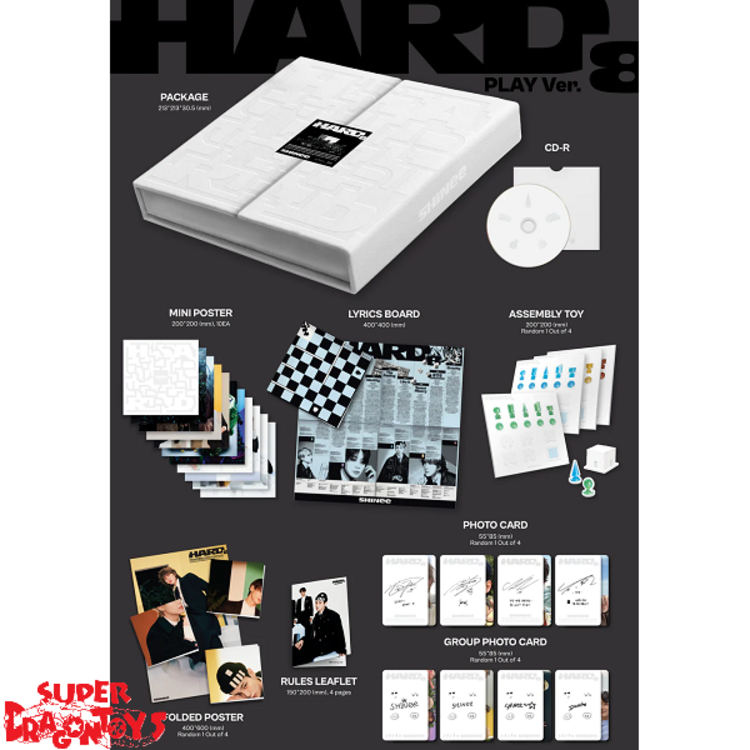 SHINEE (샤이니) - HARD - [PACKAGE VER.] - 8TH ALBUM
