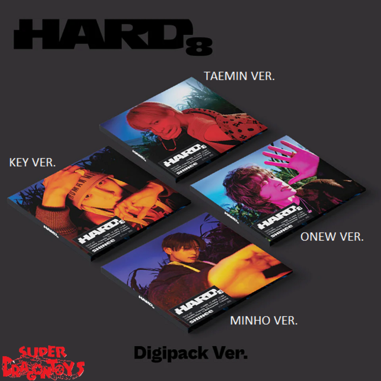 SHINEE (샤이니) - HARD - [DIGIPACK VER.] - 8TH ALBUM