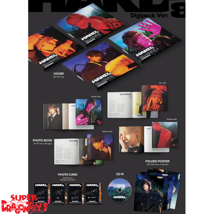 SHINEE (샤이니) - HARD - [DIGIPACK VER.] - 8TH ALBUM