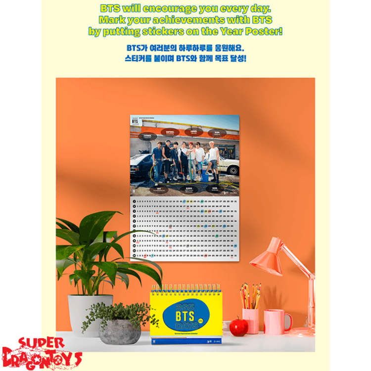 BTS (방탄소년단) - 365 BTS DAYS (KOREAN EXPRESSIONS CALENDAR) - OFFICIAL MD