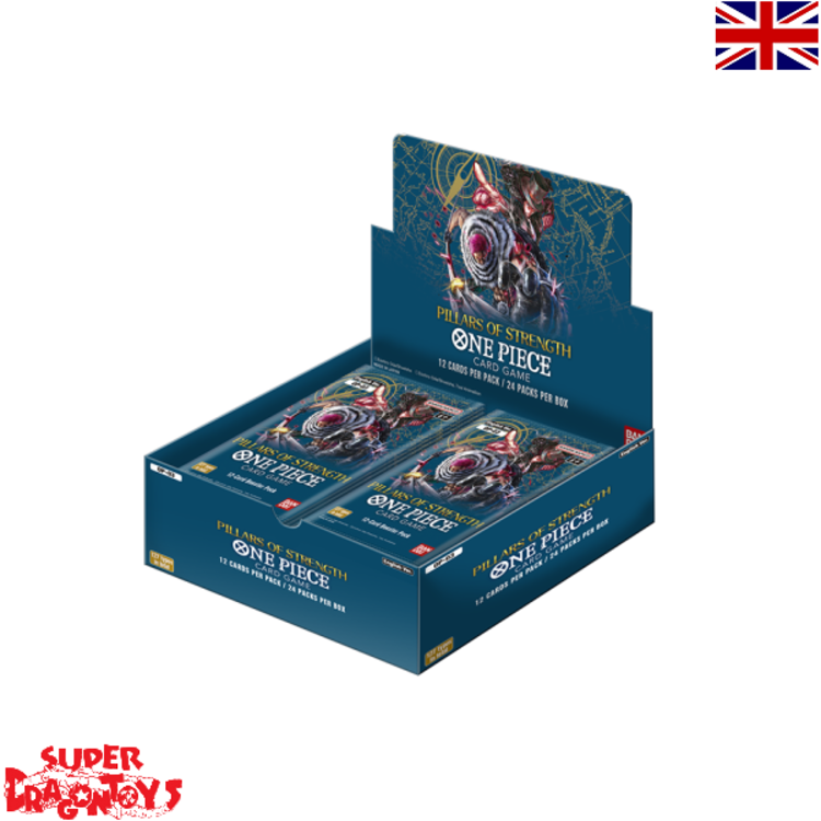 BANDAI ONE PIECE TCG - DISPLAY [24 BOOSTERS [OP03]] "PILLARS OF STRENGTH" - ENGLISH EDITION