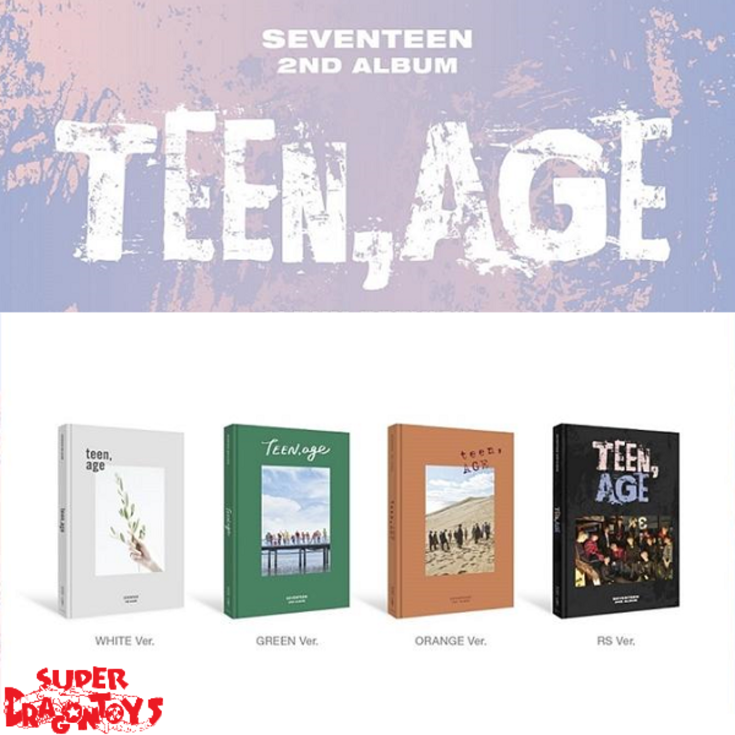 SEVENTEEN アルバム（「TEEN,age」特典付き） - K-POP