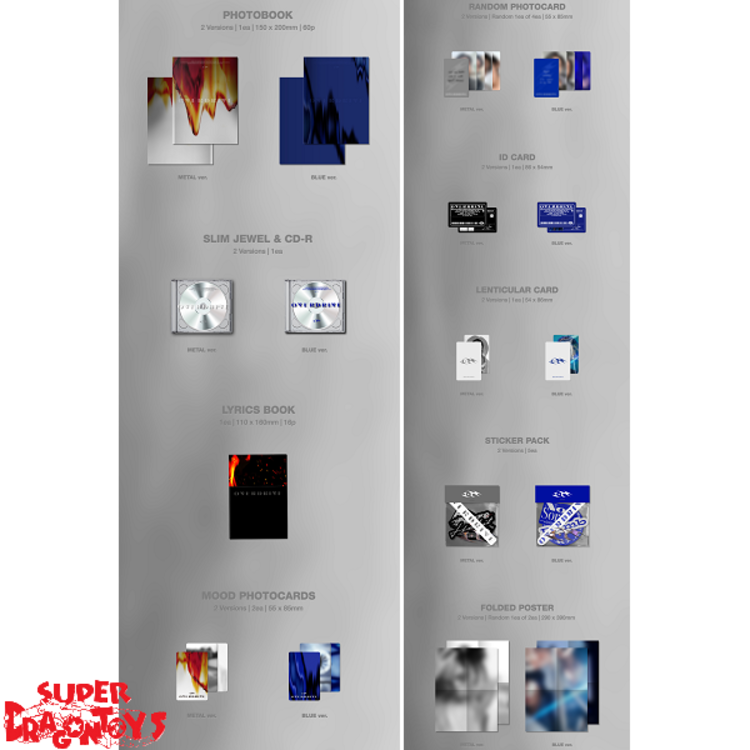 I.M (아이엠) [MONSTA X] - OVERDRIVE - 2ND EP ALBUM + [ON-PACK FOLDED POSTER]