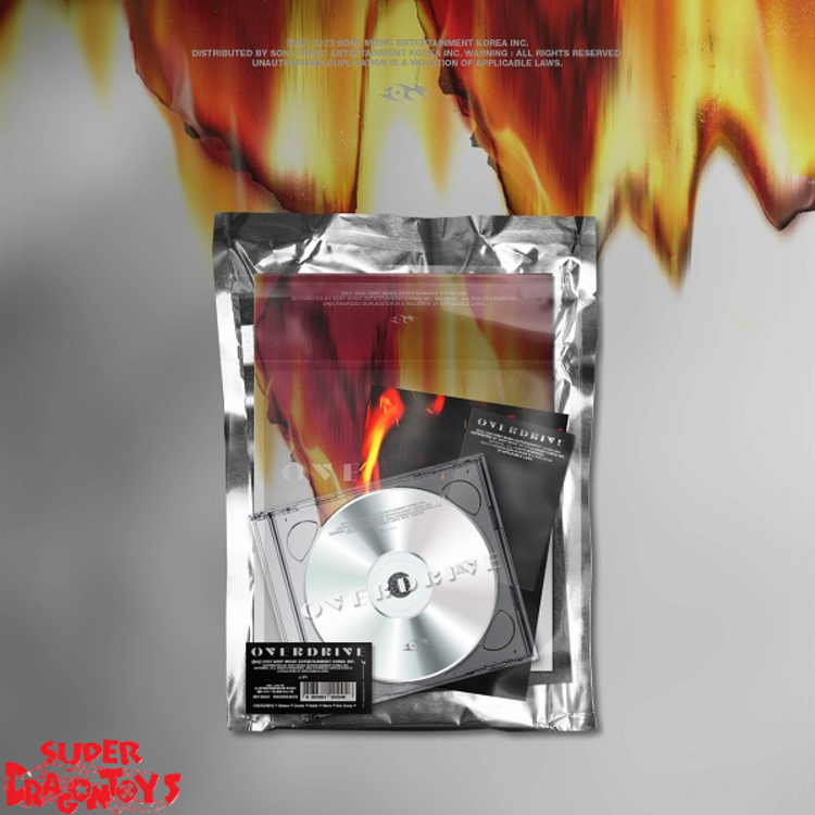 I.M (아이엠) [MONSTA X] - OVERDRIVE - 2ND EP ALBUM + [ON-PACK FOLDED POSTER]