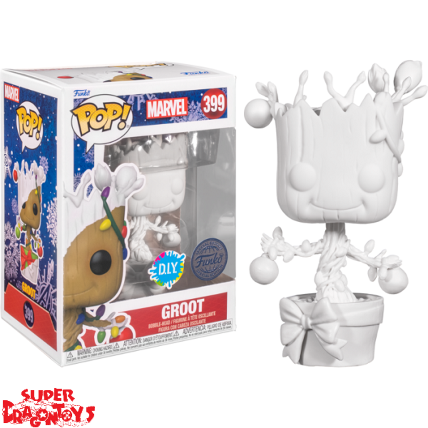 GUARDIANS OF THE GALAXY - GROOT [D.I.Y] - FUNKO POP [SPECIAL EDITION] -  SUPERDRAGONTOYS