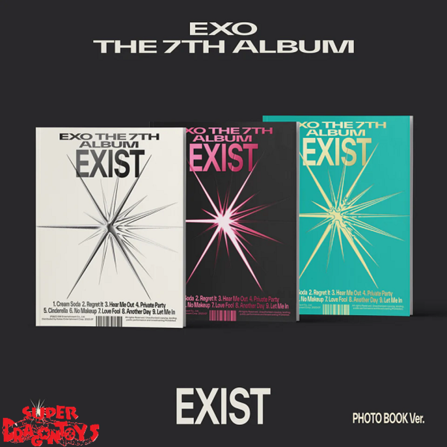 EXO (엑소) - EXIST - [PHOTOBOOK VER.] - 7TH ALBUM