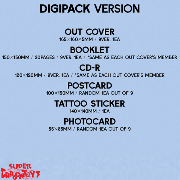 ZEROBASEONE (제로베이스원) - YOUTH IN THE SHADE - [DIGIPACK VER.] - 1ST MINI ALBUM