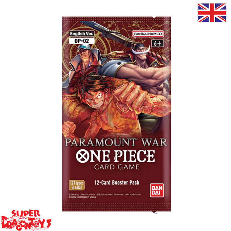 BANDAI ONE PIECE TCG - BOOSTER "PARAMOUNT WAR" - ENGLISH EDITION