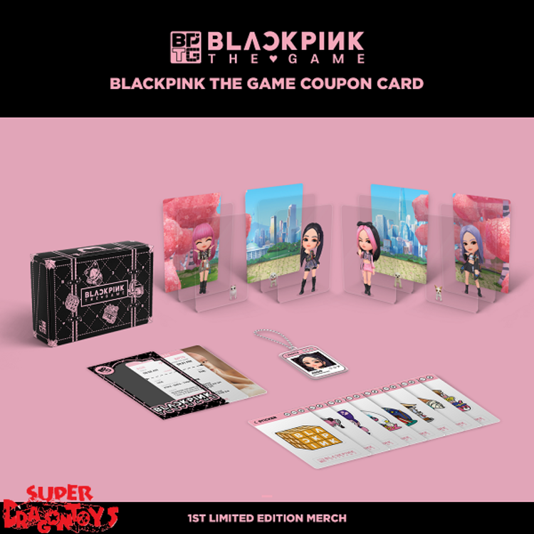 BLACKPINK (블랙핑크) - THE GAME COUPON CARD - 1ST LIMITED EDITION MERCH