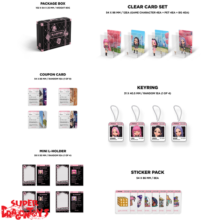 BLACKPINK (블랙핑크) - THE GAME COUPON CARD - 1ST LIMITED EDITION MERCH