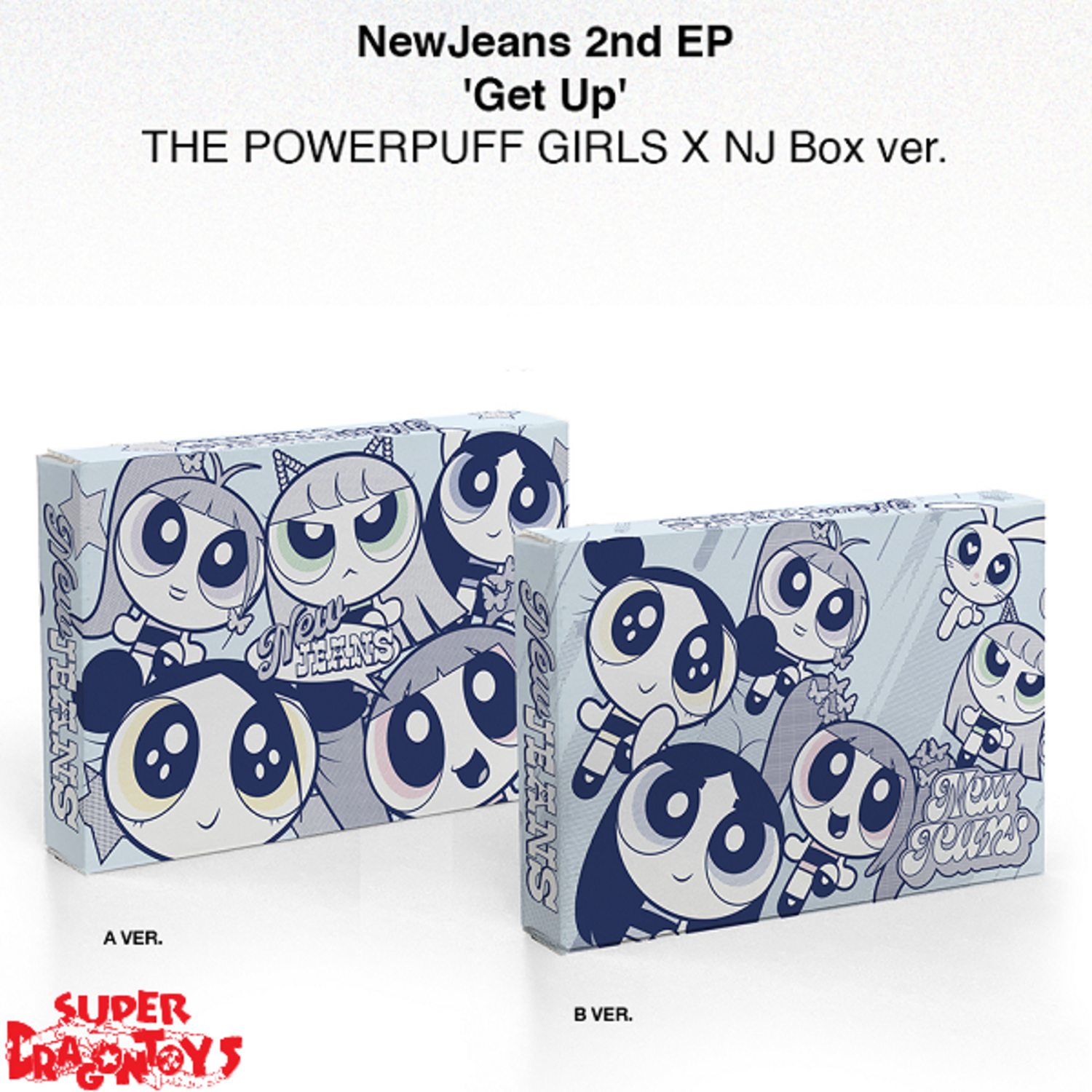 NEWJEANS (뉴진스) - GET UP - [POWER PUFF GIRLS X NJ BOX] - 2ND EP