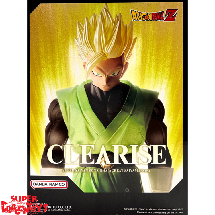 BANPRESTO DRAGON BALL Z - SON GOHAN SUPER SAIYAN [GREAT SAIYAMAN] - CLEARISE FIGURE