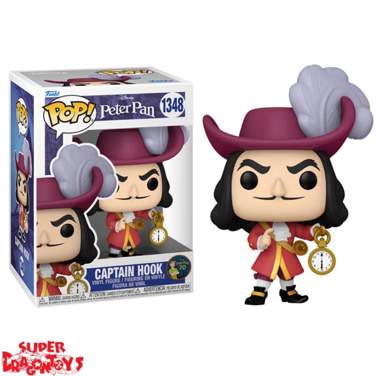 FUNKO DISNEY PETER PAN - CAPTAIN HOOK - FUNKO POP