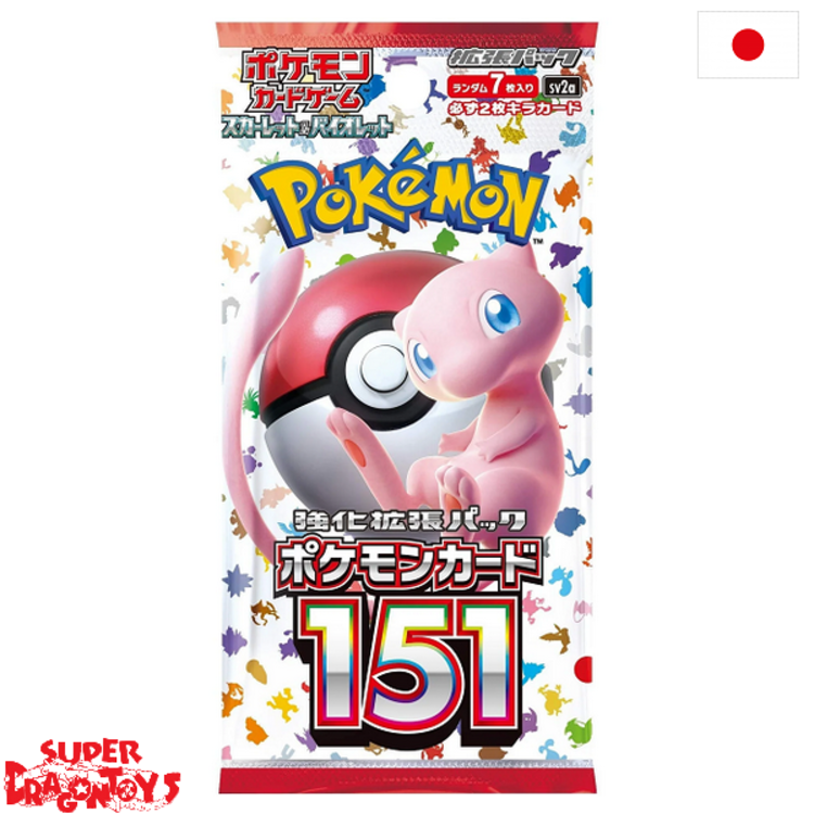 POKEMON TCG - BOOSTER "151" - JAPANESE EDITION