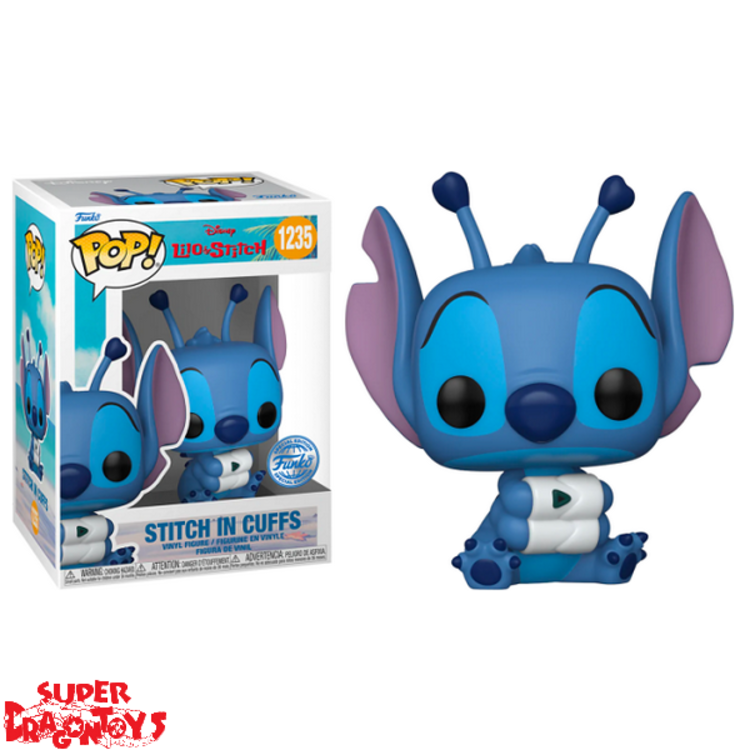 FUNKO DISNEY LILO & STITCH - STITCH IN CUFFS - FUNKO POP [SPECIAL EDITION]