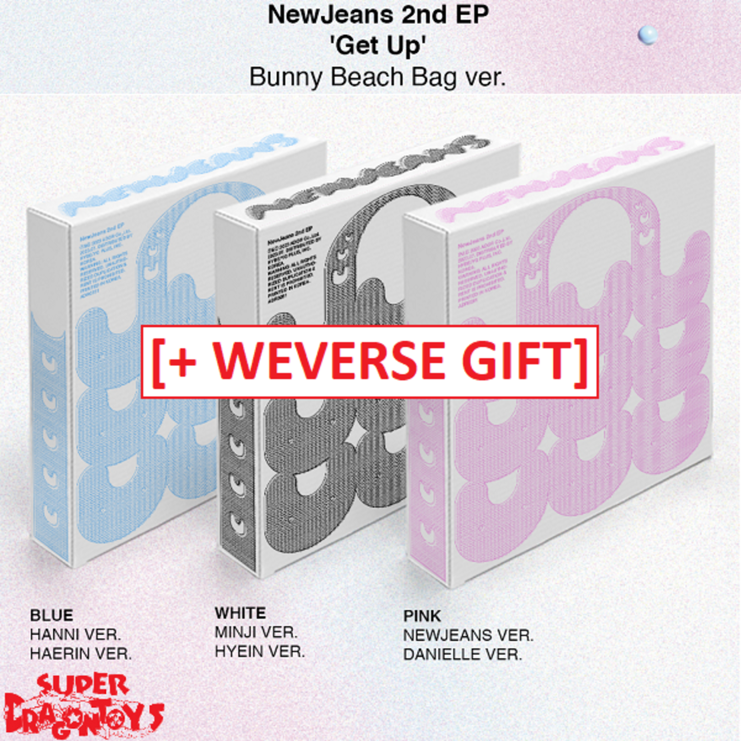 NewJeans - NewJeans 2nd EP 'Get Up' (Bunny Beach Bag ver.) (Target  Exclusive, CD)