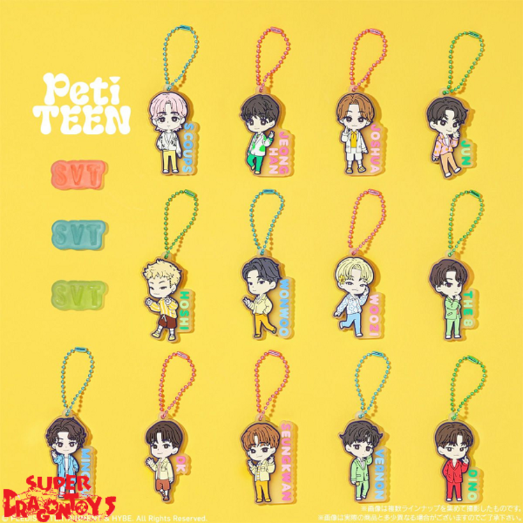 BANDAI SEVENTEEN - PETITEEN - CANDY + KEYCHAIN