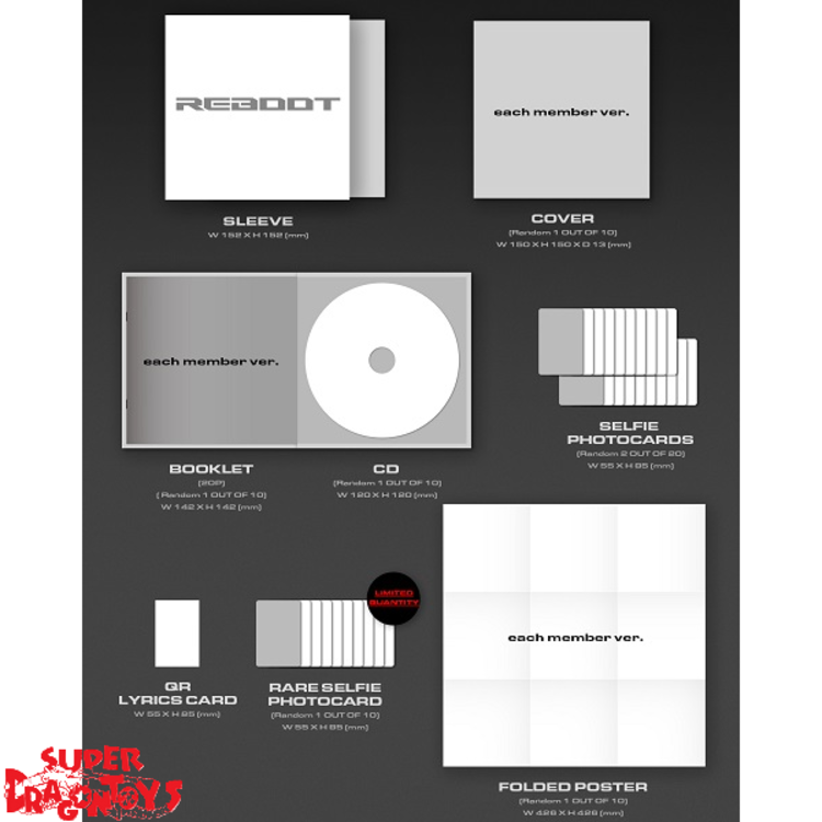 TREASURE - REBOOT - [DIGIPACK VER.] - 2ND FULL ALBUM