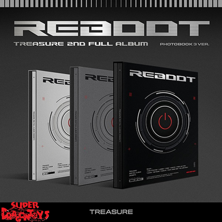 TREASURE - REBOOT - [PHOTOBOOK VER.] - 2ND FULL ALBUM