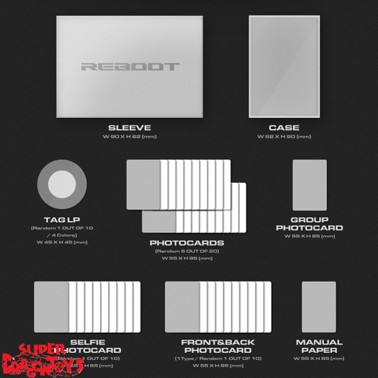 TREASURE - REBOOT - [TAG ALBUM] - 2ND FULL ALBUM