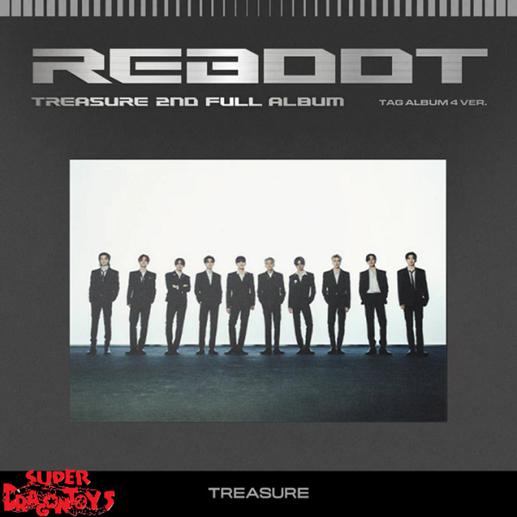 TREASURE - REBOOT - [TAG ALBUM] - 2ND FULL ALBUM