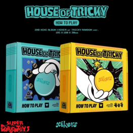 XIKERS (싸이커스) - HOUSE OF TRICKY : HOW TO PLAY - 2ND MINI ALBUM + [ON-PACK FOLDED POSTER]