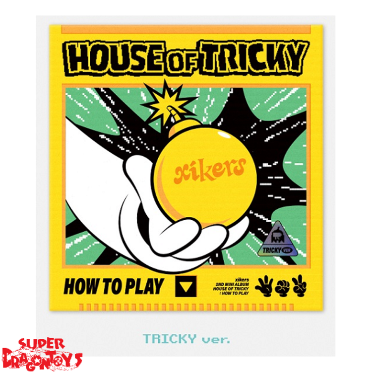 XIKERS (싸이커스) - HOUSE OF TRICKY : HOW TO PLAY - 2ND MINI ALBUM + [ON-PACK FOLDED POSTER]