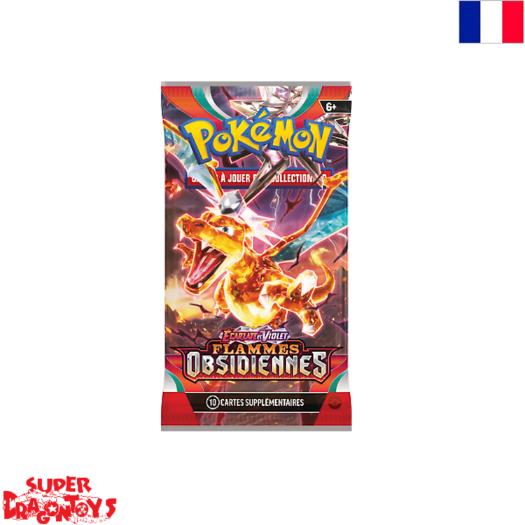 POKEMON TCG - BOOSTER "ECARLATE ET VIOLET : FLAMMES OBSIDIENNES" - EDITION FRANCAISE