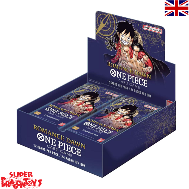 BANDAI ONE PIECE TCG - DISPLAY [24 BOOSTERS [OP01]] "ROMANCE DAWN" - ENGLISH EDITION